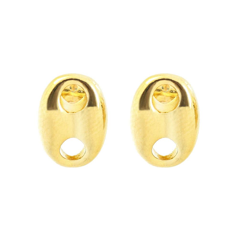 14k Gold Mariner Stud Earrings