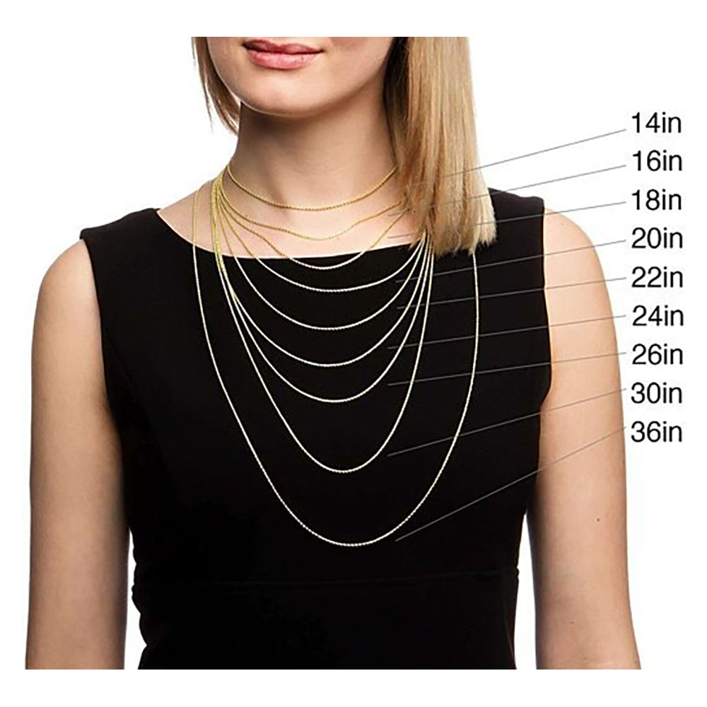 Solid 925 Sterling Silver 4mm Italian Figaro Link Chain