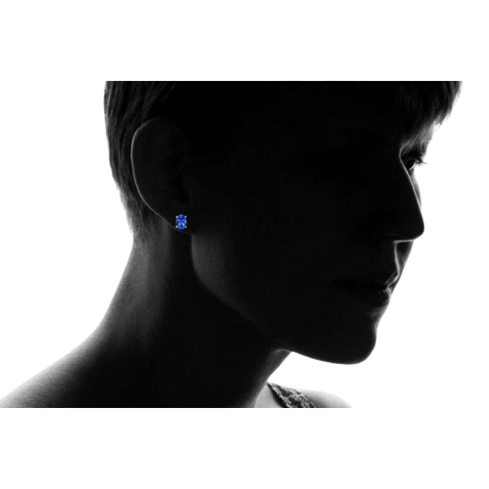 Genuine Tanzanite Earrings (2-Pair)