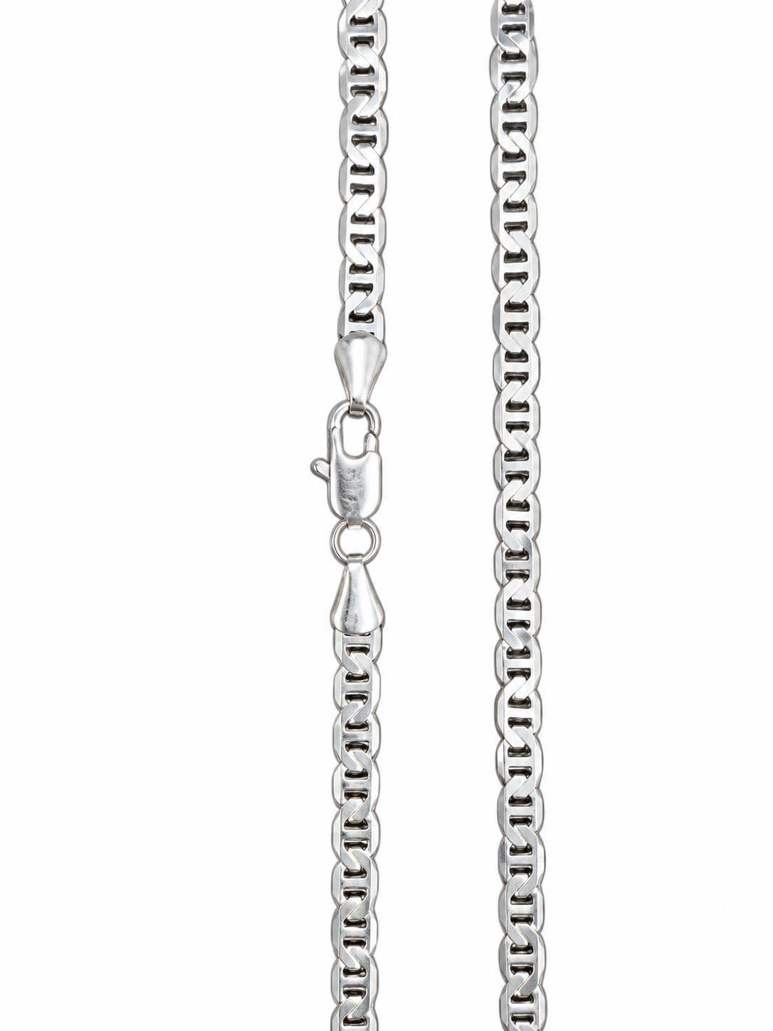 Italian White Mariner Necklace Unisex All Ages