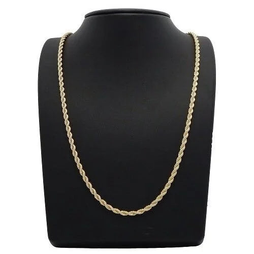 14k Gold Filled Yellow 3MM Rope Chain