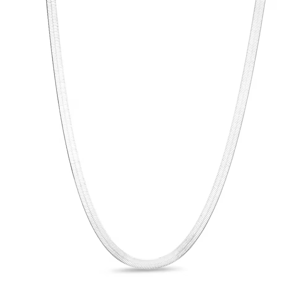 Classic Meets Modern – 925 Sterling Silver Filled Chains 24” - Unisex