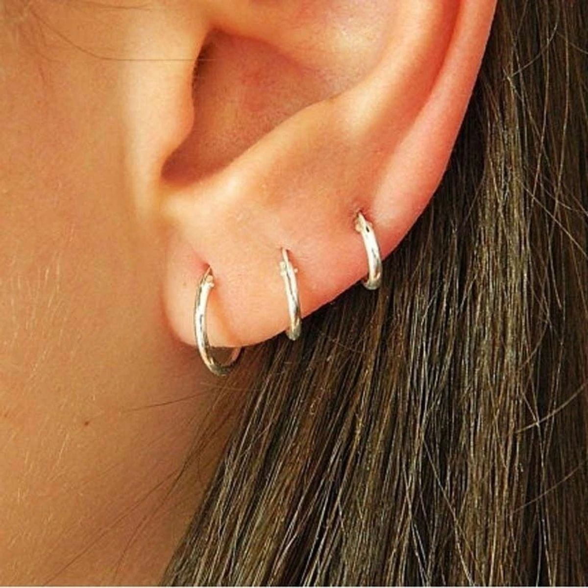 Endless Hoop Earrings (3-Pair)