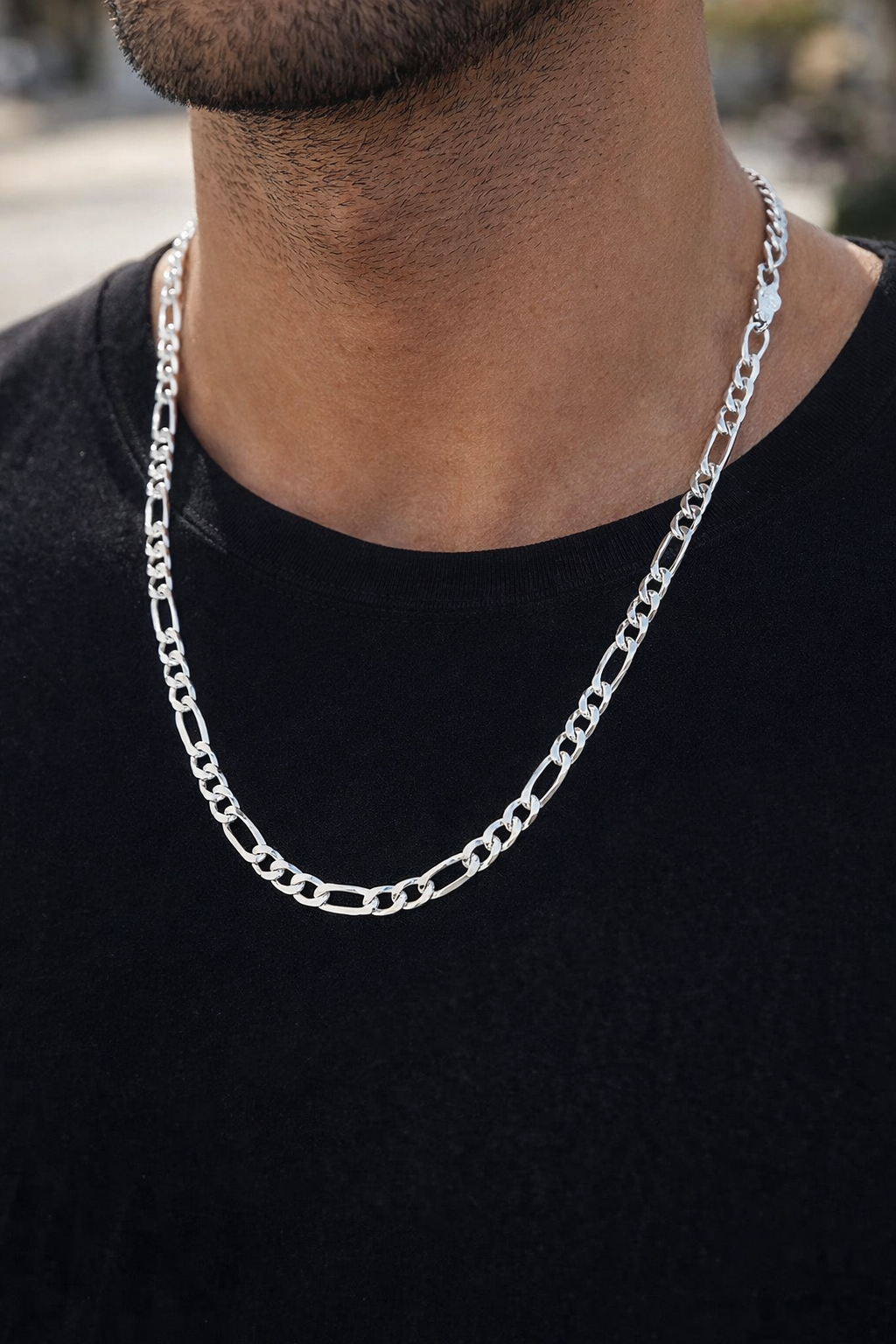 Classic Meets Modern – 925 Sterling Silver Filled Chains 24” - Unisex