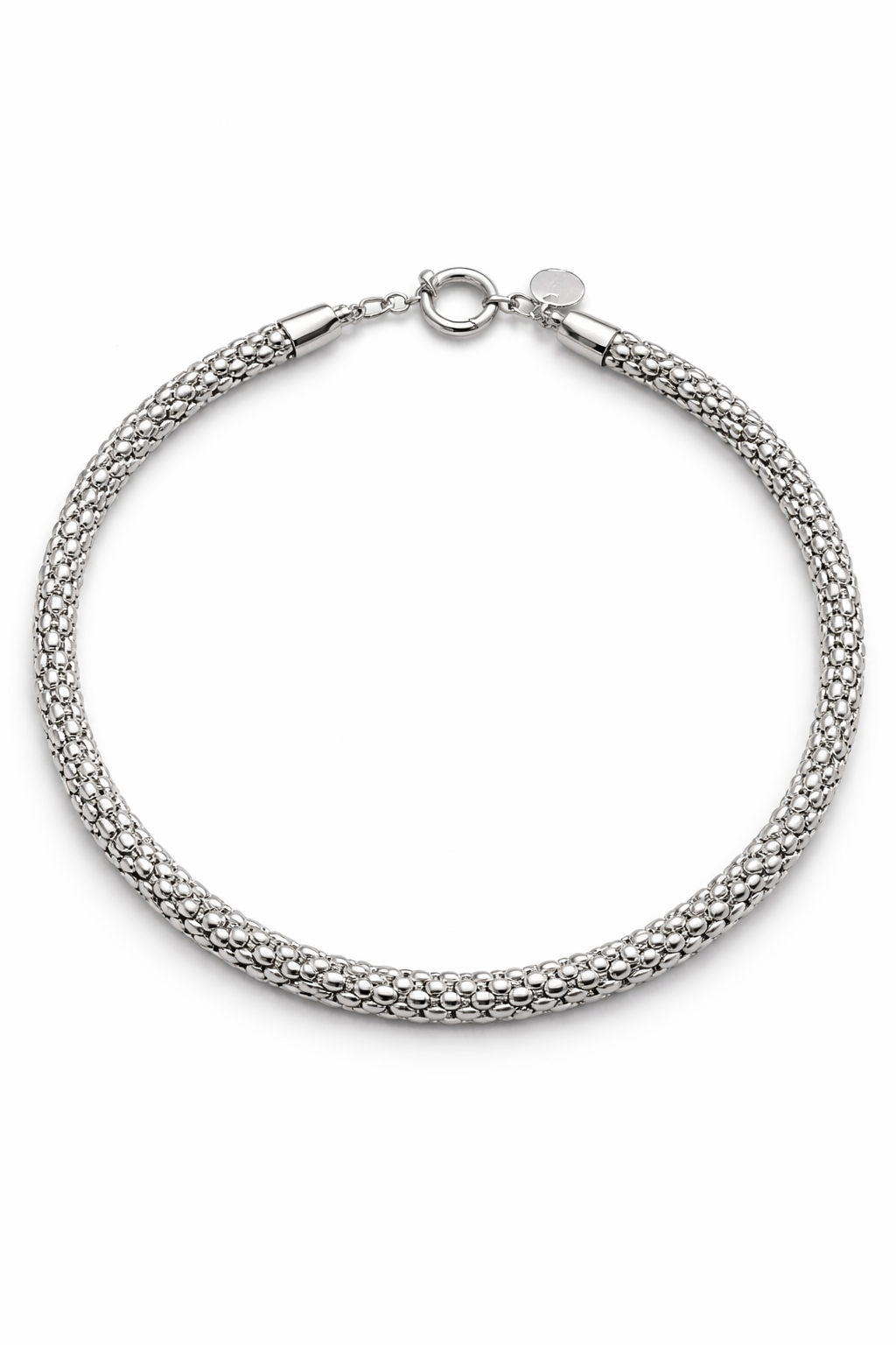 Silver Popcorn Elegance Necklace and Bracelet Available