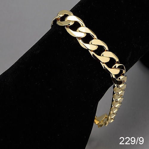 14K Yellow Gold Bracelet Cuban, Mariner, Figaro, Rope, Herringbone