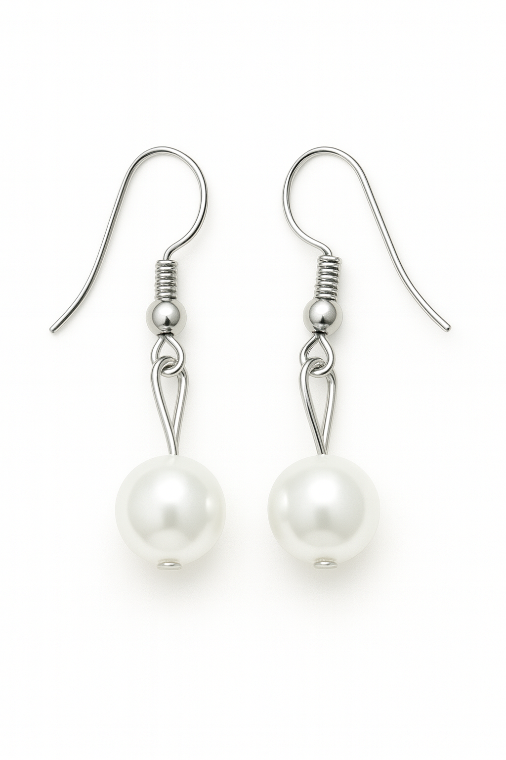 Classic 8mm Pearl Necklace & Bracelet Set – Timeless Elegance Collection