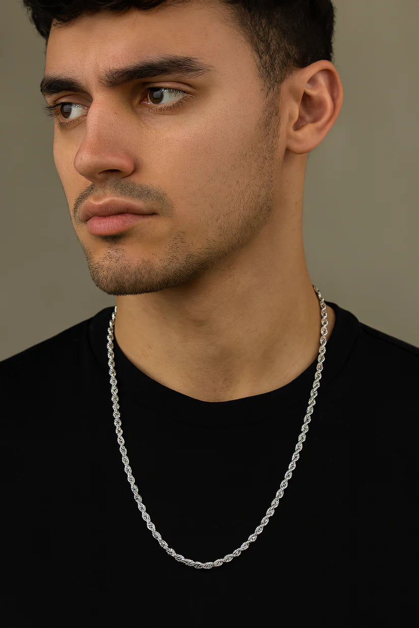 14K Gold Filled Rope Chain Necklace – Classic Unisex Layering Essential 6 Lengths Available