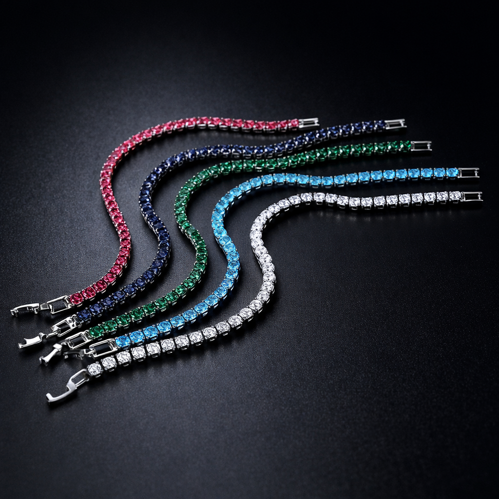 Classic Lab Created Tennis Bracelet