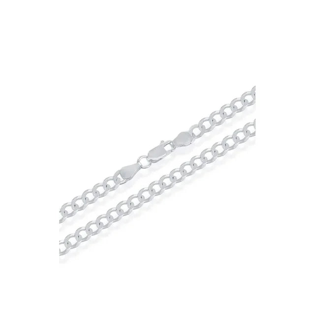 Classic Meets Modern – 925 Sterling Silver Filled Chains 24” - Unisex