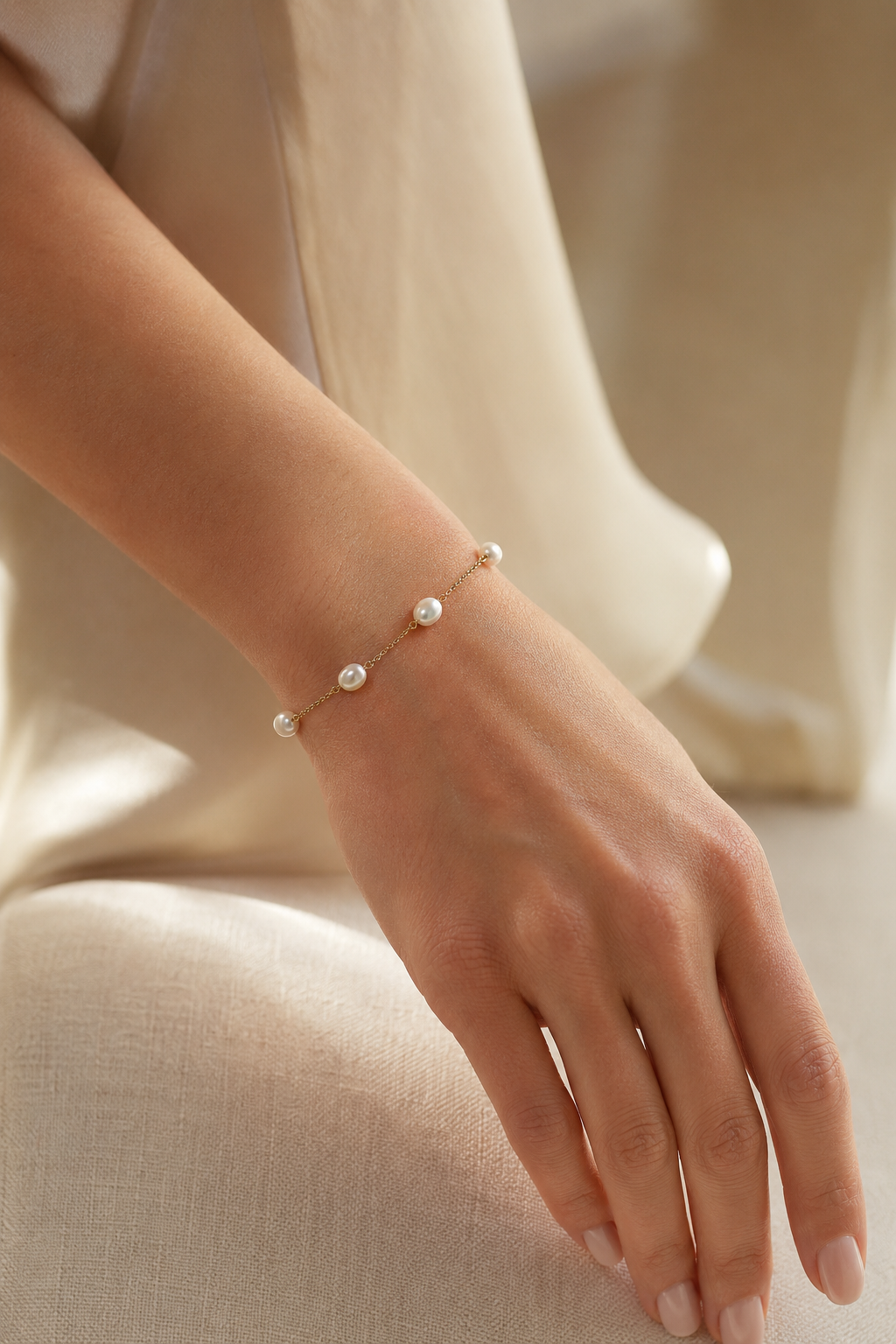 Freshwater Pearl Station in Gold