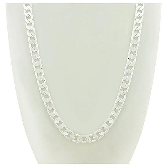 14K Gold-Filled Mariner, Cuban, Figaro Chain  – Gold & Silver Matching Bracelets | Unisex Flat Chain Jewelry